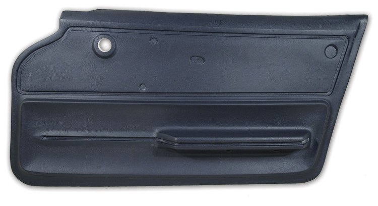 439244 Door Panel, 1966-1966 Chevy Corvette, Dark Blue Coupe W/Felt Right/Passenger