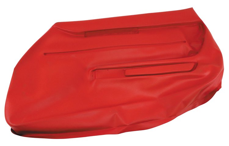 440830 Door Panel Skin, 1968-1968 Chevy Corvette, Red Right/Passenger