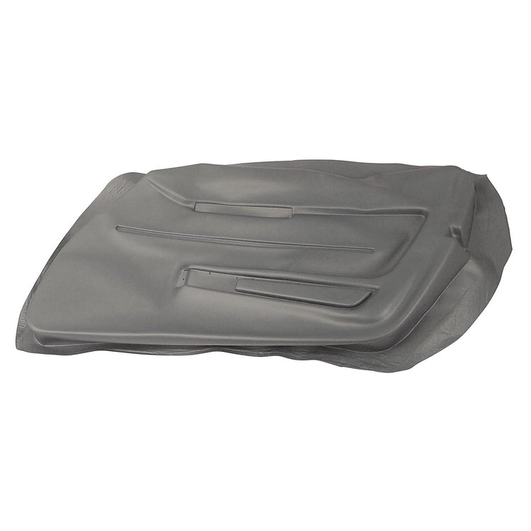 440863 Door Panel Skin, 1968-1968 Chevy Corvette, Gunmetal Right/Passenger
