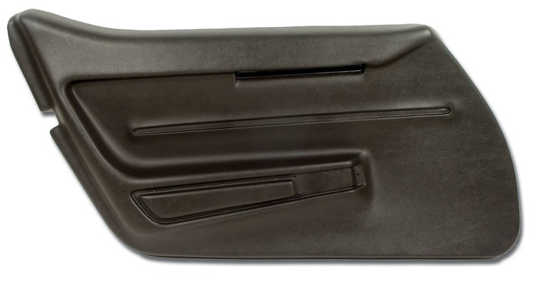 440928 Door Panel, 1968-1968 Chevy Corvette, Tobacco Left/Driver