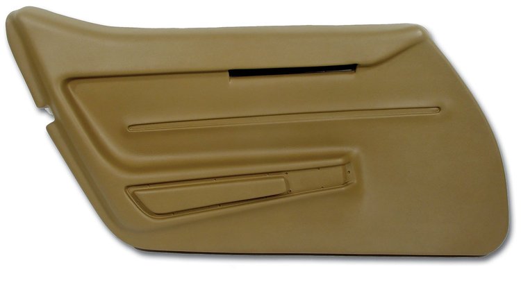 440956 Door Panel, 1968-1968 Chevy Corvette, Saddle Left/Driver
