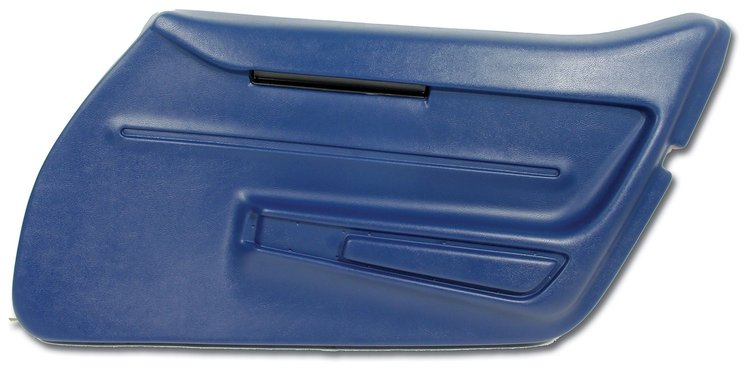 441032 Door Panel, 1968-1968 Chevy Corvette, Dark Blue Right/Passenger