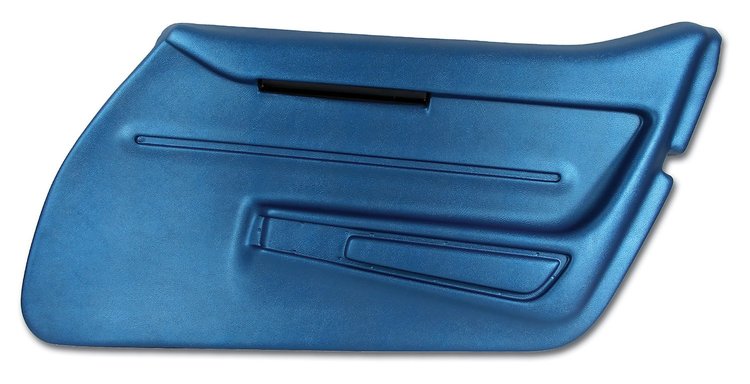 441041 Door Panel, 1968-1968 Chevy Corvette, Bright Blue Right/Passenger