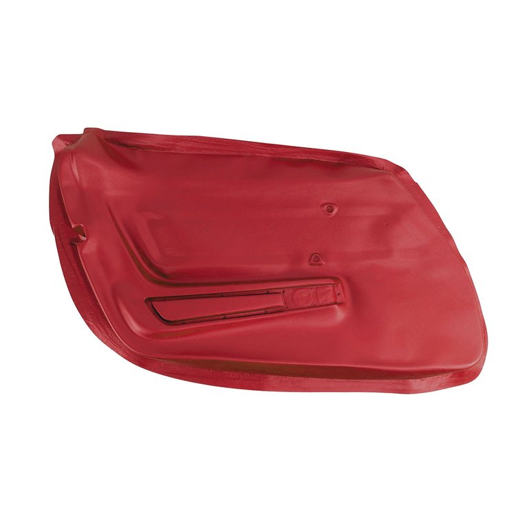 441330 Door Panel Skin, 1969 Chevy Corvette, Red Left/Driver