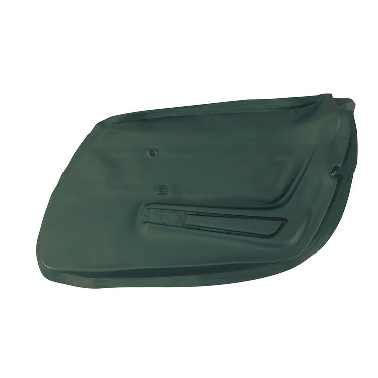 441414 Door Panel Skin, 1969 Chevy Corvette, Green Right/Passenger
