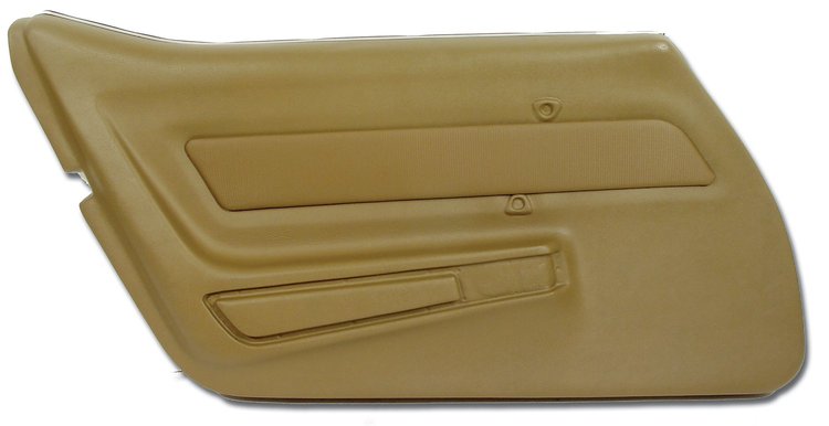 441556 Door Panel, 1969 Chevy Corvette, Saddle Left/Driver
