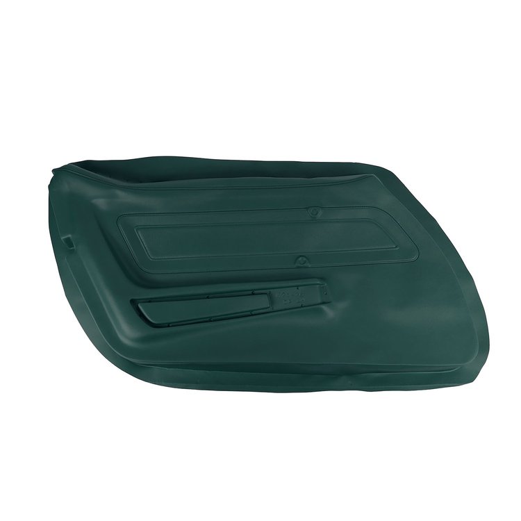 441918 Door Panel Skin, 1971-1971 Chevy Corvette, Green Left/Driver