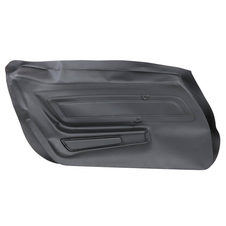 441920 Door Panel Skin, 1970-1976 Chevy Corvette, Black, Left/Driver