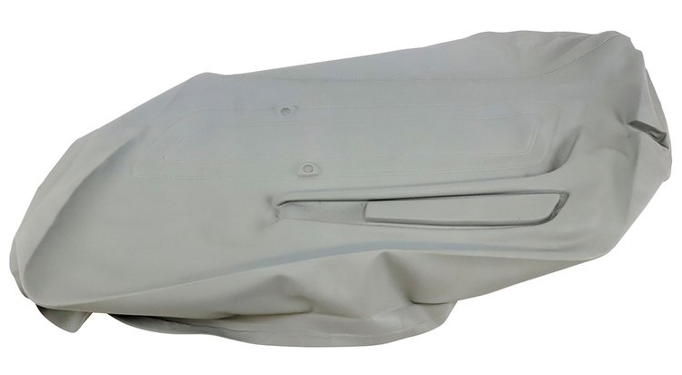 442067 Door Panel Skin, 1976-1976 Chevy Corvette, Smoke Right/Passenger