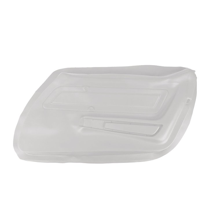442076 Door Panel Skin, 1976-1976 Chevy Corvette, White Right/Passenger