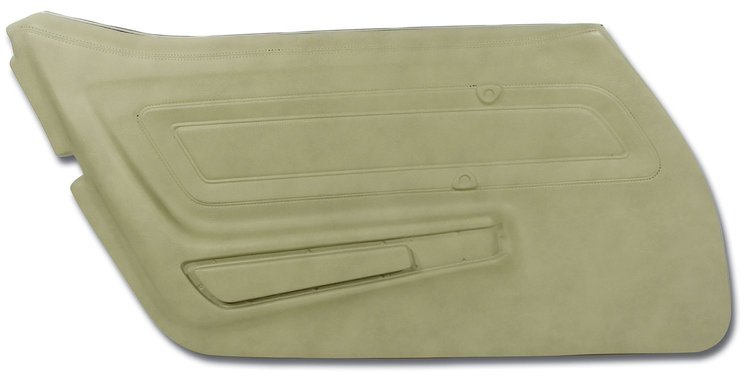 442116 Door Panel, 1974-1975 Chevy Corvette, Neutral Left/Driver