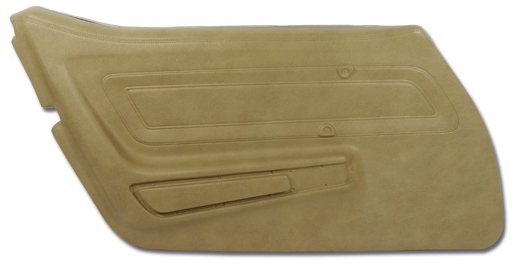 442157 Door Panel, 1976-1976 Chevy Corvette, Buckskin Left/Driver