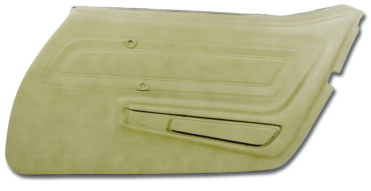442216 Door Panel, 1974-1975 Chevy Corvette, Neutral Right/Passenger