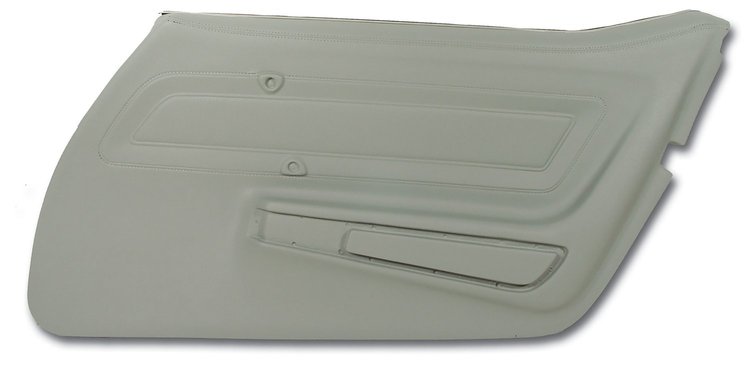 442267 Door Panel, 1976-1976 Chevy Corvette, Smoke Right/Passenger
