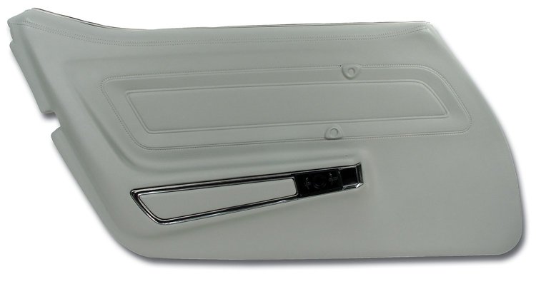 442367 Door Panel, 1976-1976 Chevy Corvette, Smoke Standard Left/Driver