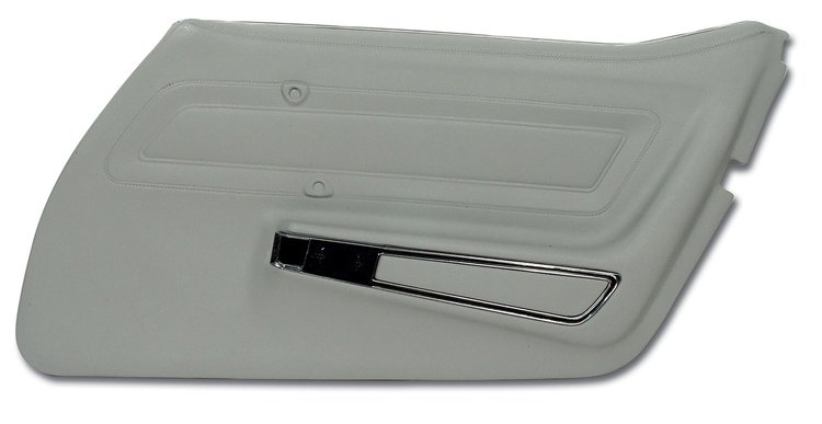 442467 Door Panel, 1976-1976 Chevy Corvette, Smoke Standard Right/Passenger