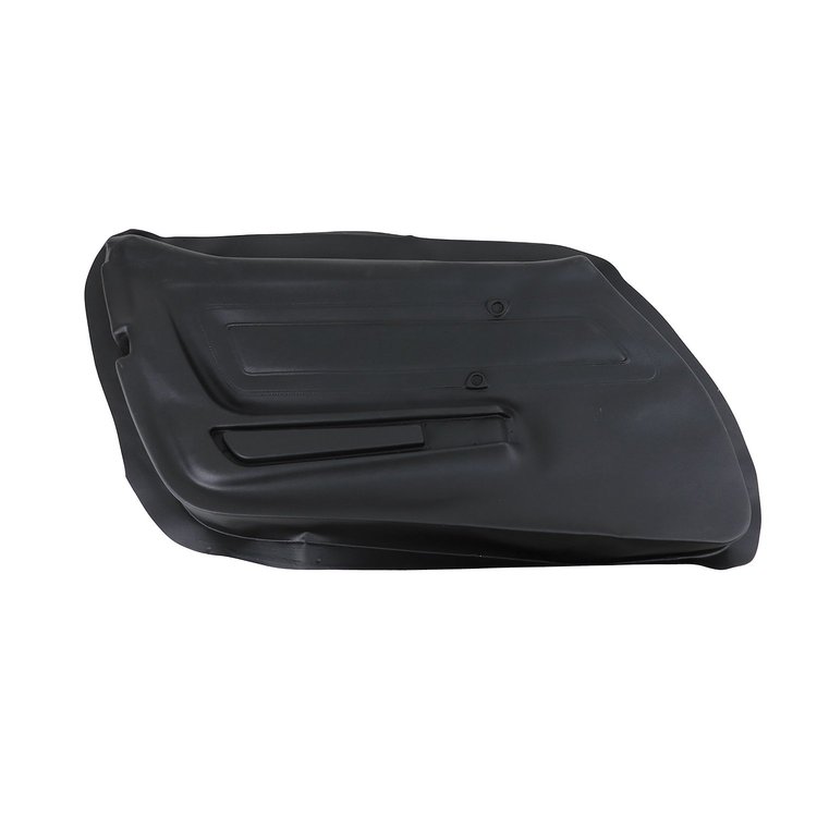 442720 Door Panel Skin, 1977-1977 Chevy Corvette, Black, Left/Driver