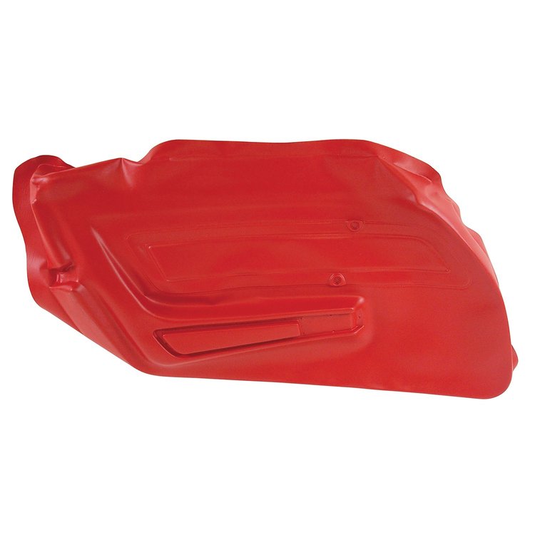 442724 Door Panel Skin, 1977-1977 Chevy Corvette, Red Left/Driver