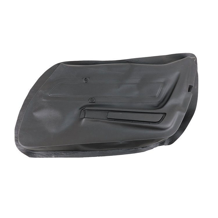442820 Door Panel Skin, 1977-1977 Chevy Corvette, Black, Right/Passenger