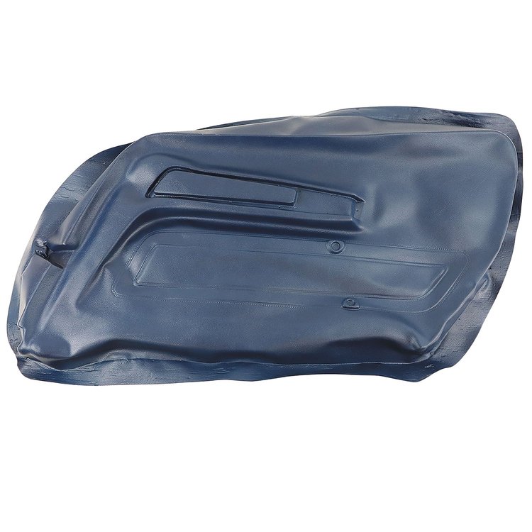 442845 Door Panel Skin, 1977-1977 Chevy Corvette, Dark Blue Right/Passenger