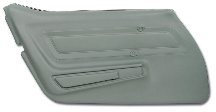 442967 Door Panel, 1977-1977 Chevy Corvette, Smoke Left/Driver