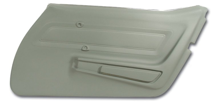 443067 Door Panel, 1977-1977 Chevy Corvette, Smoke Right/Passenger