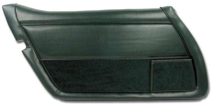 443314 Door Panel, 1979-1979 Chevy Corvette, Green Left/Driver