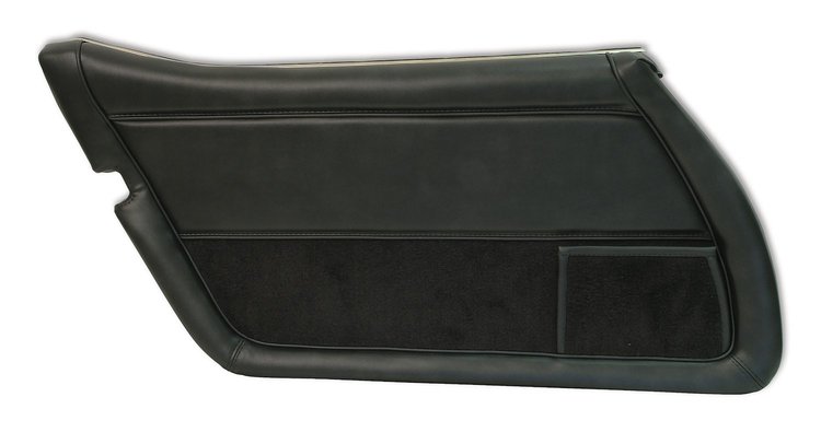 443321 Door Panel, 1982-1982 Chevy Corvette, Charcoal Left/Driver