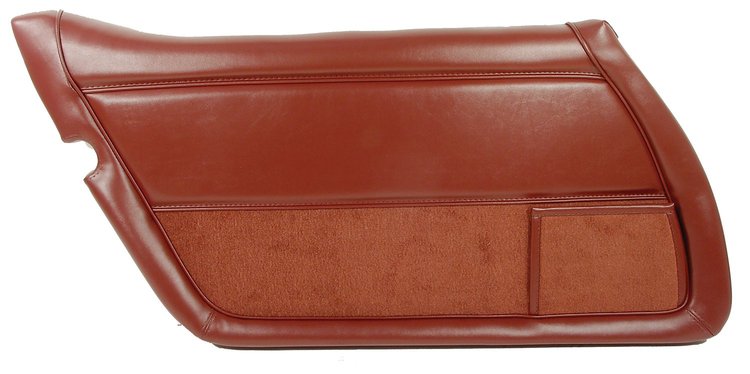 443333 Door Panel, 1978-1978 Chevy Corvette, Saffron Left/Driver