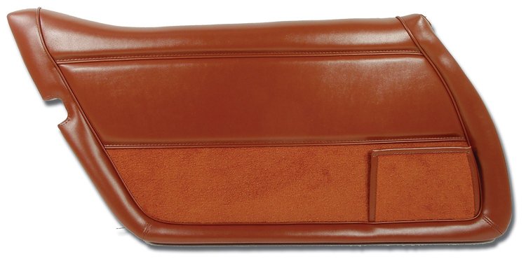 443339 Door Panel, 1981-1981 Chevy Corvette, Cinnabar Left/Driver