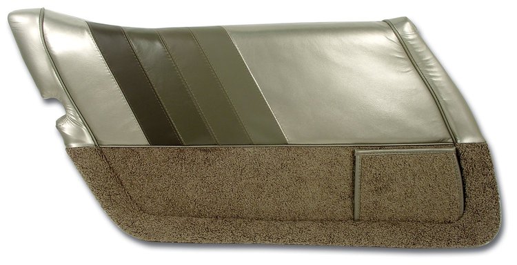 443360 Door Panel, 1982-1982 Chevy Corvette, Collector Left/Driver