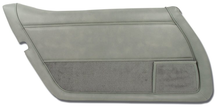 443368 Door Panel, 1982-1982 Chevy Corvette, Gray Left/Driver