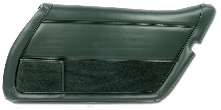 443414 Door Panel, 1979-1979 Chevy Corvette, Green Right/Passenger
