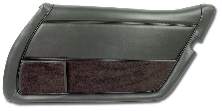 443421 Door Panel, 1982-1982 Chevy Corvette, Charcoal Right/Passenger