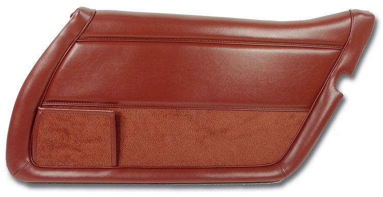 443433 Door Panel, 1978-1978 Chevy Corvette, Saffron Right/Passenger