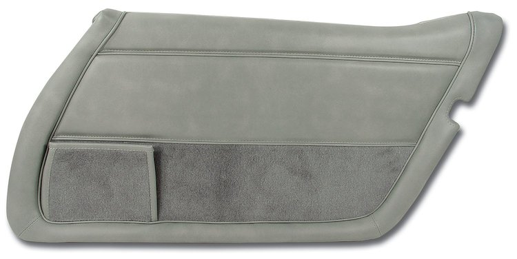 443468 Door Panel, 1982-1982 Chevy Corvette, Gray Right/Passenger