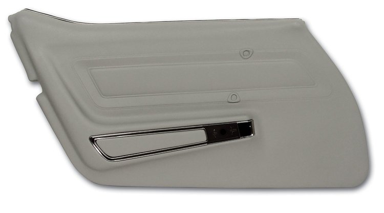 443567 Door Panel, 1977-1977 Chevy Corvette, Smoke Standard Left/Driver