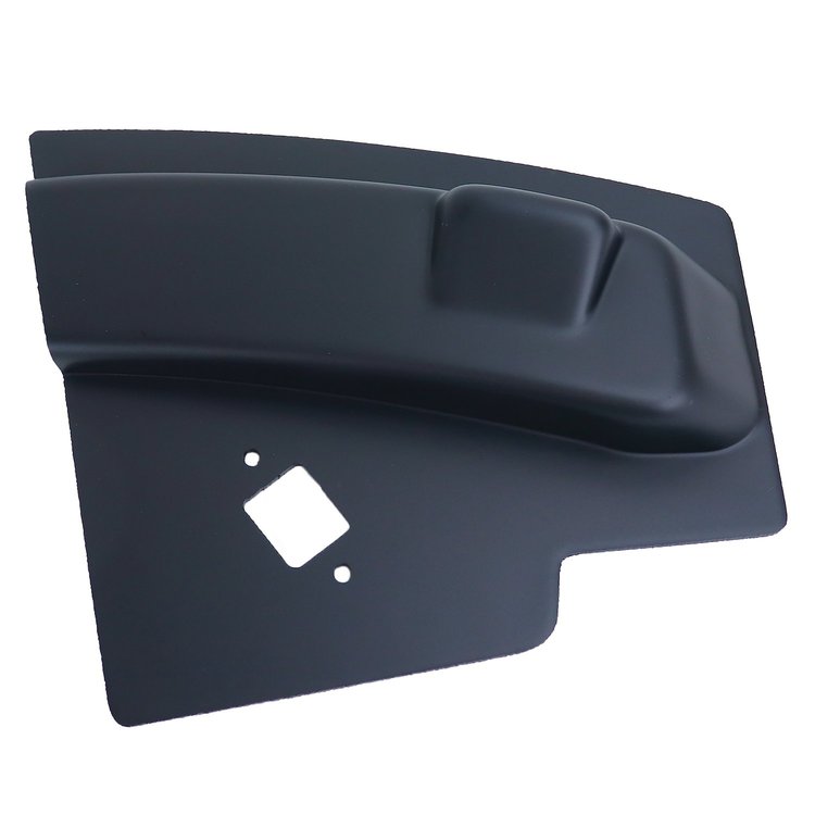 444444 Radio Side Panel, 1966-1966 Chevy Corvette, Dark Blue Left/Driver W/Power Antenna