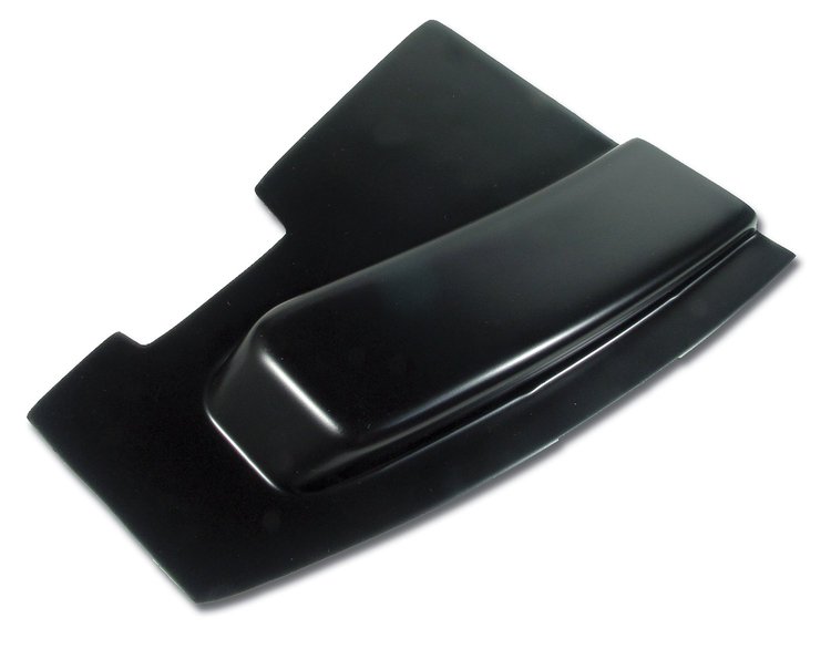 444520 Radio Side Panel, 1963-1963 Chevy Corvette, Black, Left/Driver