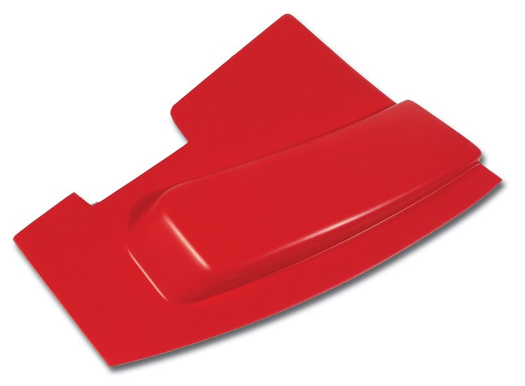 444535 Radio Side Panel, 1963-1963 Chevy Corvette, Red Left/Driver