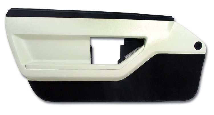 445077 Door Panel, 1988-1988 Chevy Corvette, Anniversary Deluxe Coupe Left/Driver