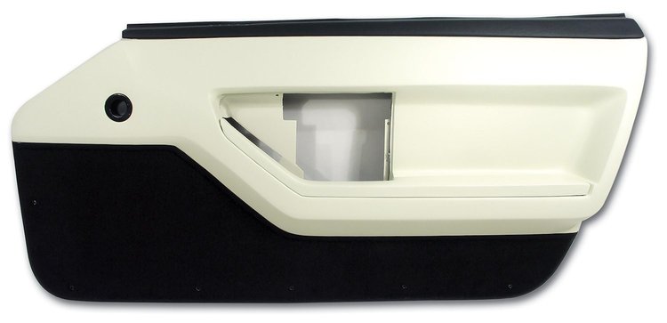 445177 Door Panel, 1988-1988 Chevy Corvette, Anniversary Deluxe Coupe Right/Passenger