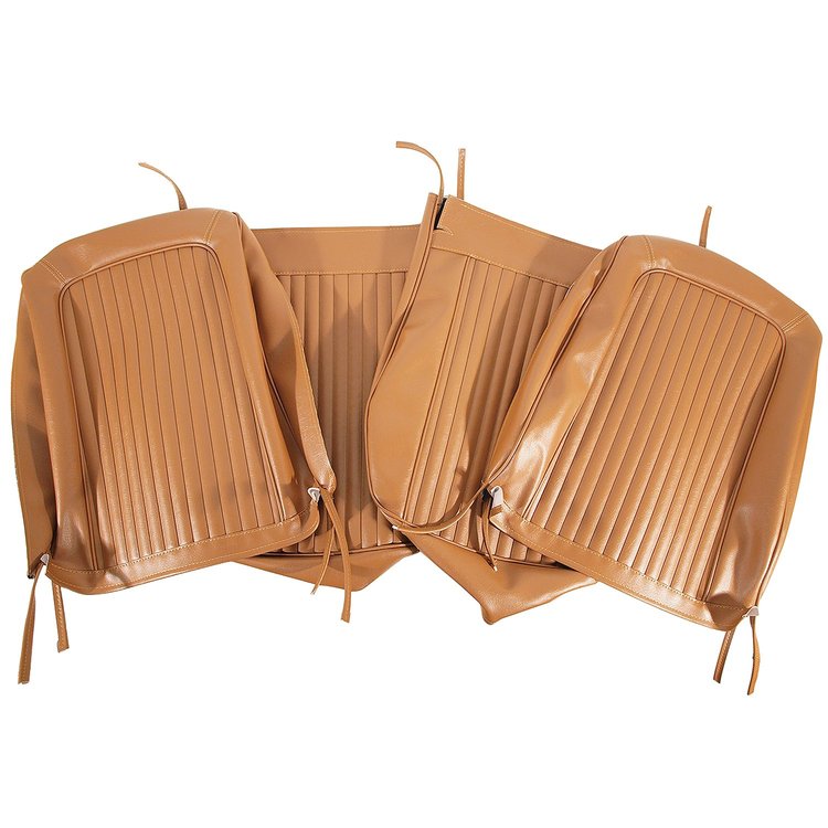445454 Vinyl Seat Covers, 1963-1963 Chevy Corvette, Saddle