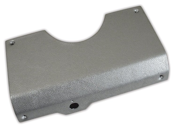 446162 Steering Column Lower Cover, 1978-1978 Chevy Corvette, Silver Pace