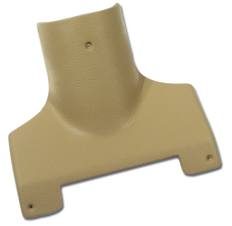 446215 Steering Column Lower Cover, 1970-1972 Chevy Corvette, Light Saddle