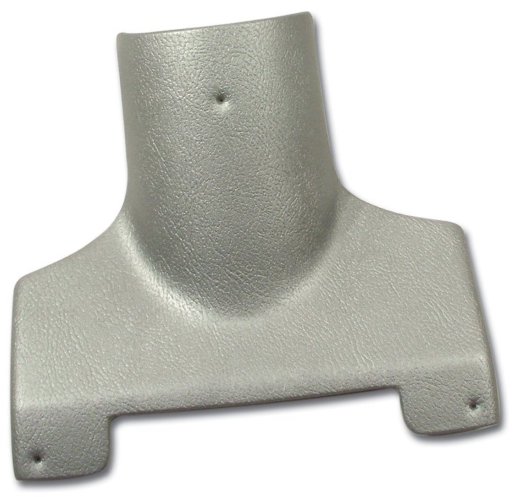 446261 Steering Column Lower Cover, 1974-1975 Chevy Corvette, Silver