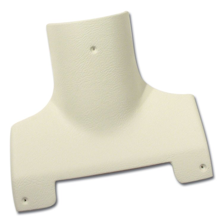 446276 Steering Column Lower Cover, 1976-1977 Chevy Corvette, White