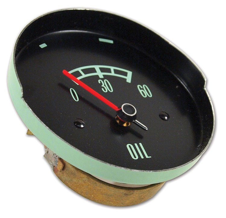 44635 Oil Gauge 60#, 1965-1967 Chevy Corvette