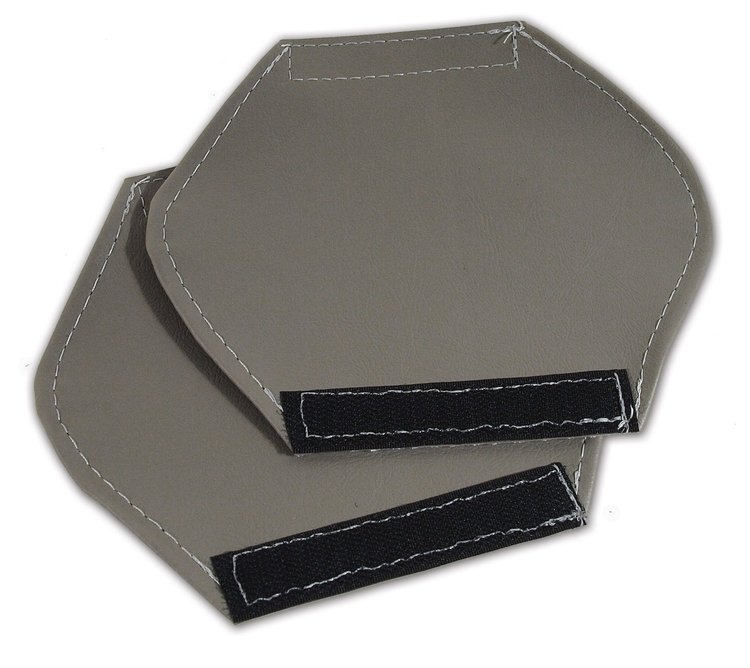 44757 Door Pull Accent Wraps, 1997-2004 Chevy Corvette, Gray