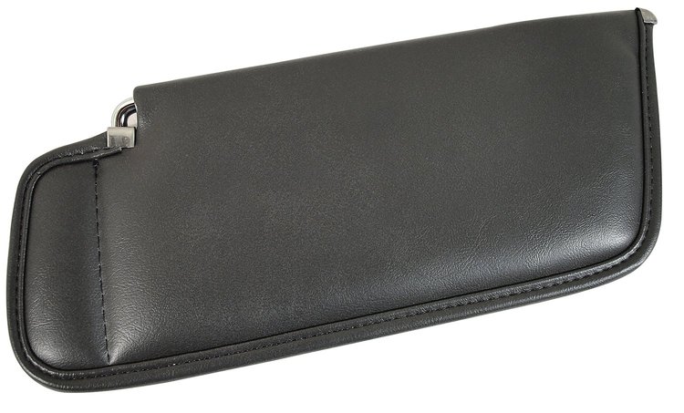 448021 Sunvisor, 1982-1982 Chevy Corvette, Charcoal Right/Passenger W/Mirror Option